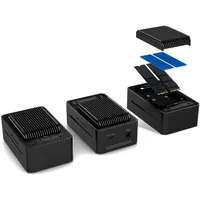 Fantec 2fach USB3.2 Gen2x2 2x 20GBit/s NVMe Clonestation SSD-Dockingstation