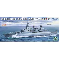 Takom TAK6001 1:350 Sachsen-Class Frigate 3 in 1