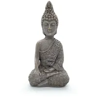 Wall-art K&L Wall Art Buddha Figur Steinoptik Sitzende Buddhastatue