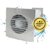 TronicXL 100m3/h Lüftungsanlage Set I 230V Wandlüfter + Rohr