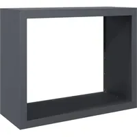 VidaXL Brennholzregal Anthrazit 100 x 40 x 80 cm