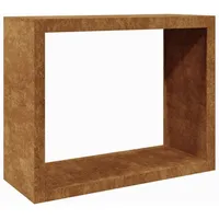 VidaXL Brennholzregal 100x40x80 cm Wetterfester Stahl