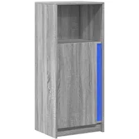 VidaXL LED-Sideboard Grau Sonoma 42,5x34x100 cm Holzwerkstoff