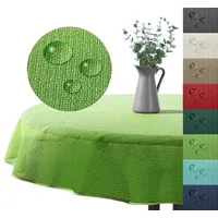 Heimtexland Outdoor Tischdecke Gartentischdecke wasserfest wetterbeständig rutschfest waschbar Outdoortischdecke