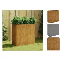 VidaXL Pflanzkübel 80 x 40 x 80 cm Cortenstahl