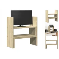 VidaXL Schreibtisch-Organizer Verstellbar Sonoma-Eiche 40x17x41 cm