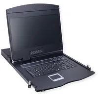Value KVM-Konsole mit KVM-Switch - 8 Anschlüsse - USB