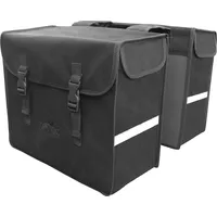 Greenlands "Greenlands Doppel Tasche Canvas", schwarz, GREENLANDS BICYCLE BAGS,