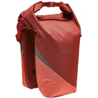 Vaude Road Master Urban Double Fahrradtasche (Größe 38L, rot)