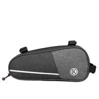 System-s Fahrrad Tasche wasserfest Dreiecktasche Rahmentasche Triangeltasche Grau