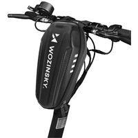 Wozinsky wasserdichte Scooter Lenkertasche 2l Lenkertasche schwarz
