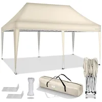 Tillvex Faltpavillon 3 x 6 m Beige