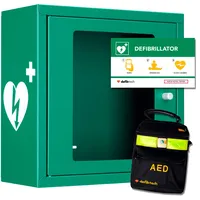 Defibtech Defibrillatoren-Schrank mit Alarm, signalgrün