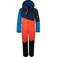 TROLLKIDS Hallingdal Rennanzug - Flame Orange / Medium Blue