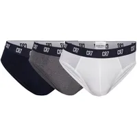 Cristiano Ronaldo CR7 Basic Slip 3er Pack Weiß /