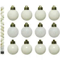 Christmas Decorations 14 Weihnachtskugeln 3cm Kunststoff Christbaumkugeln Set Weihnachtsbaumkugeln