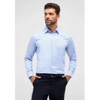 Eterna Langarmhemd »MODERN FIT«, NON IRON (bügelfrei) Eterna hellblau