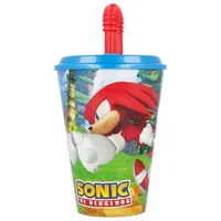 COFI Helden Trinkbecher 430 ml mit Strohhalm - Wasserbecher