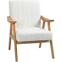 Homcom Polsterstuhl Creme