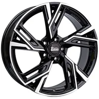 Mam wheels MAM Rs5 Black Front Polish 7x16 ET