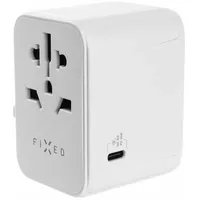 FIXED Travel Charger USB-C/USB-A 30W EU/UK/USA/AUS White
