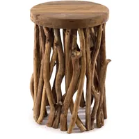 DESIGN DELIGHTS Beistelltisch, Natur, Holz, 30x45x30 cm, Wohnzimmer, Wohnzimmertische,