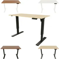 BISLEY E-StarterTech elektrisch höhenverstellbarer Schreibtisch 160x60 cm in ahorn