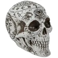 Europalms Halloween Totenkopf, mystisch, 12x10x18cm