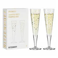 Ritzenhoff & Breker Goldnacht Champagnerglas 0,205 l 2 St.