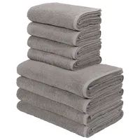 MY HOME Merida Handtuchset 4 Duschtücher 70 x 140