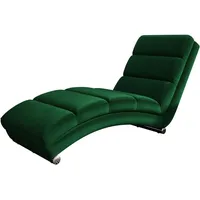 Mirjan24 Relaxliege, Dunkelgrün, 1-Sitzer, Rechteckig, 62x84x180 cm, Wohnzimmer, Sessel,