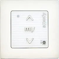 SOMFY Smoove Origin io Funk Wandsender TaHoma®Somfy inkl. Rahmen