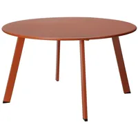 PROGARDEN Beistelltisch 70x40 cm Matt Terrakotta