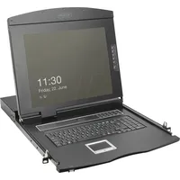 Digitus DS-72221-6US KVM-Konsole HDMI Maus, Tastatur 1920 x 1080