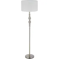 Relaxdays Stehlampe 4,5 kg 155,0 cm weiß