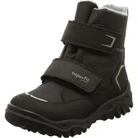 Superfit Jungen HUSKY warm gefütterte Sympatex Schneestiefel, SCHWARZ/HELLGRAU 0000,