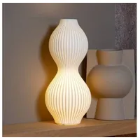 LUCIDE Tischleuchte Momoro, Ø 18cm, E14, IP20, weiß LUC-13543/40/31