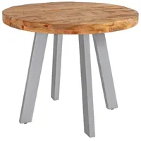 Sam möbel gmbh Esszimmertisch rund 90 cm Mangoholz naturfarben