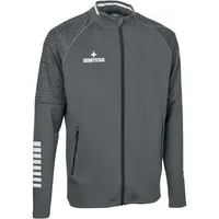 Derbystar Primo Trainingsjacke Herren grau/weiß 3XL