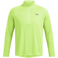 Under Armour Tech Textured 1/2 Zip morph green black
