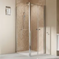 Breuer Seitenwand Links Elana 2.0 Pendeltür Sicherheitsglas 200 x