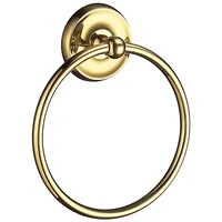 Goodvinilos SMEDBO V244 Handtuchring Villa, Messing, gold