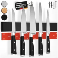 Cucino Messer Magnetleiste selbstklebend - Vergleichssieger mit extra starkem