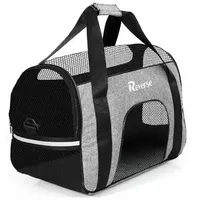 QLS Tragetasche für Katzen Hunde Haustiere 52x25x34 cm bis