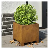 VidaXL Pflanzkübel 30 x 30 x 30 cm Cortenstahl