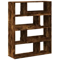 VidaXL Raumteiler Räuchereiche 100x33x125,5 cm Holzwerkstoff