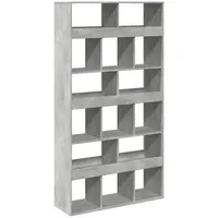 VidaXL Raumteiler Betongrau 100x33x187,5 cm Holzwerkstoff