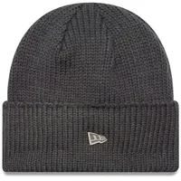 New Era Wide Cuff Beanie Grau
