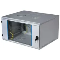 EFB-Elektronik EFB 691609VGR.50 19” Wandgehäuse 9HE, schwenkend, 2-teilig, RAL7035,