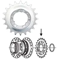 Shimano Steckkranz 21 Zähne Nexus7 gekröpft silber Y-33060000